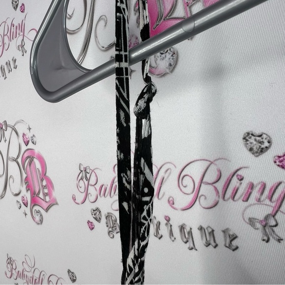 Bluenotes dress ruffle hem Aztec boho white Black and White Patterned Dress - Picture 9 of 12